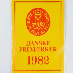 Tanskan postimerkit 1982