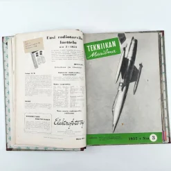 Tekniikan maailma lehtikansio 1957