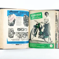 Tekniikan maailma lehtikansio 1958