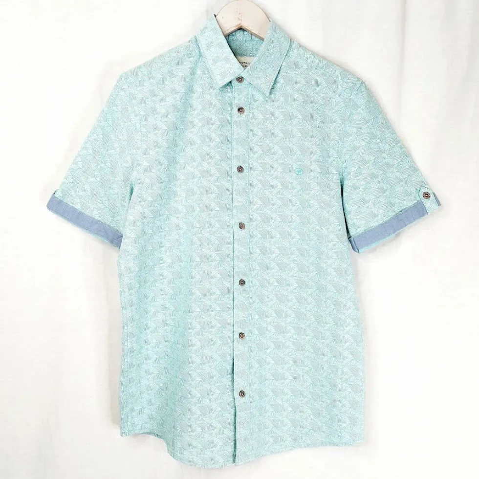 Tom Tailor Regular lyhythihainen kauluspaita koko S