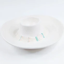 Treasure Craft Chip & Dip sombrero tarjoilukulho