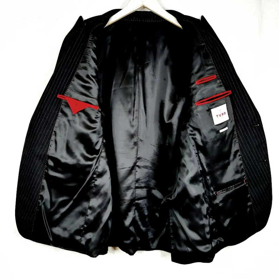 Turo Extra Slim Fit Dario puvuntakki koko 56