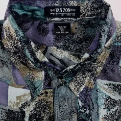 Van Zon vintage silkkikauluspaita koko M