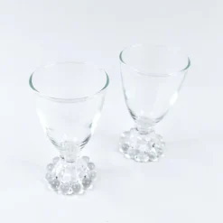 Vintage Clear Boopie Juice viinilasit 2kpl