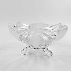 Violetta kolmijalkainen kristallikulho 15,4 cm